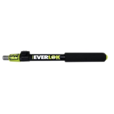 LINZER Pro Everlock Extension Pole, 1 to 2 ft L, Aluminum, FoamPadded Handle RPE112